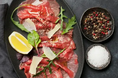 Carpaccio de Res con Trufa 