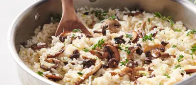 Risotto de Hongos Silvestres
