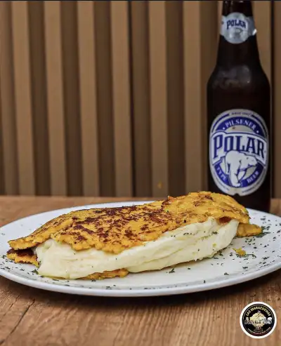 Cachapa de queso cebú