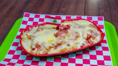 Chookky Fries de Res y Tocineta