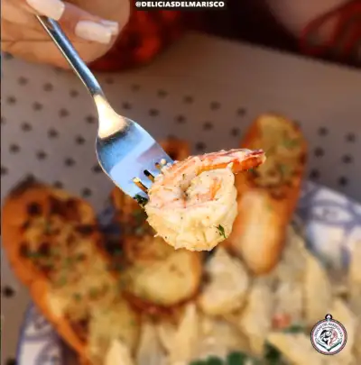 Camarones a la Crema