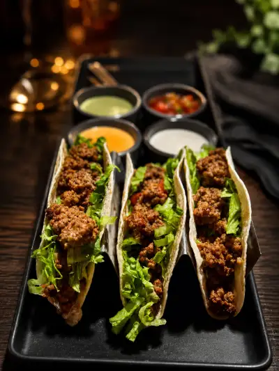 Tacos de res