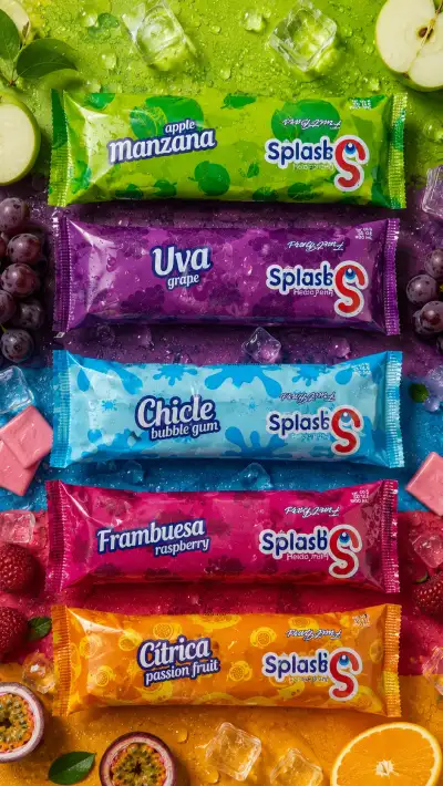 PALETAS SPLASH DE FRUTAS 